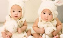 Twin babies